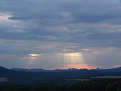 panorama Českosaského Švýcarska